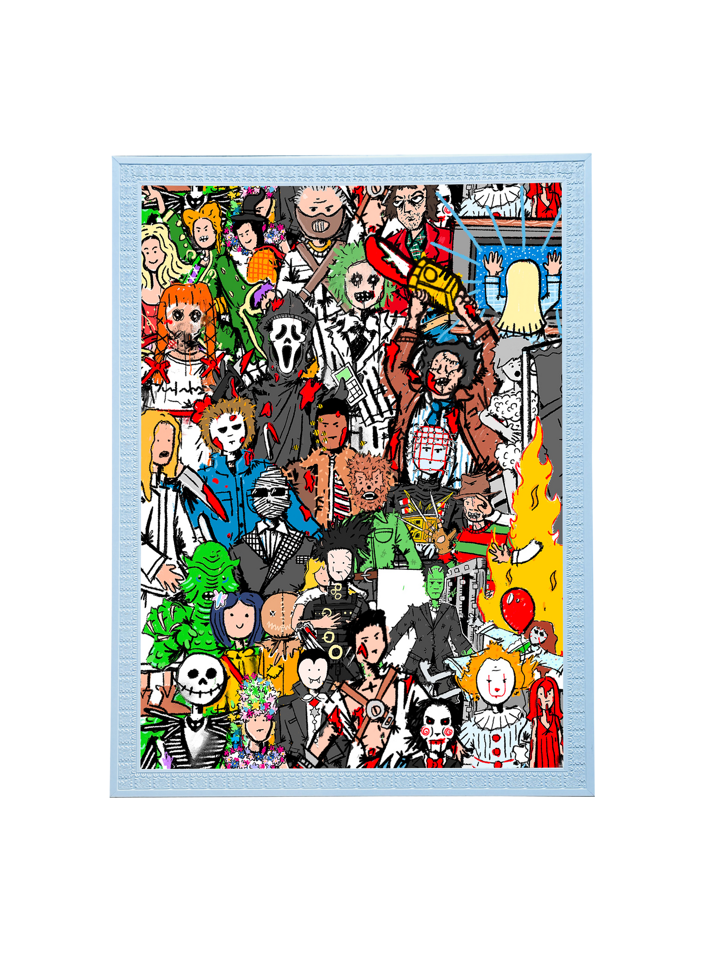 Halloween Collage Poster
