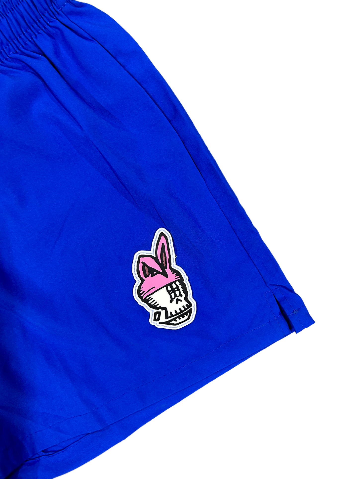 (Blue) K Bunny Nylon Shorts