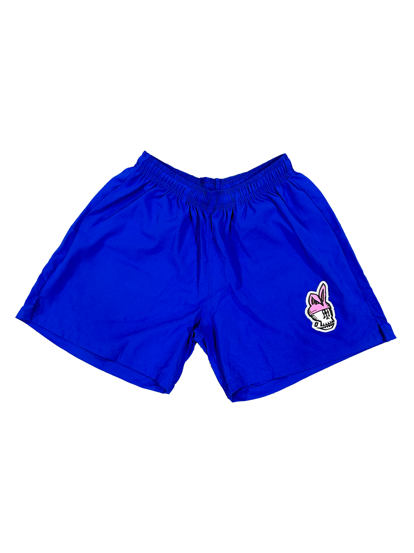 (Blue) K Bunny Nylon Shorts