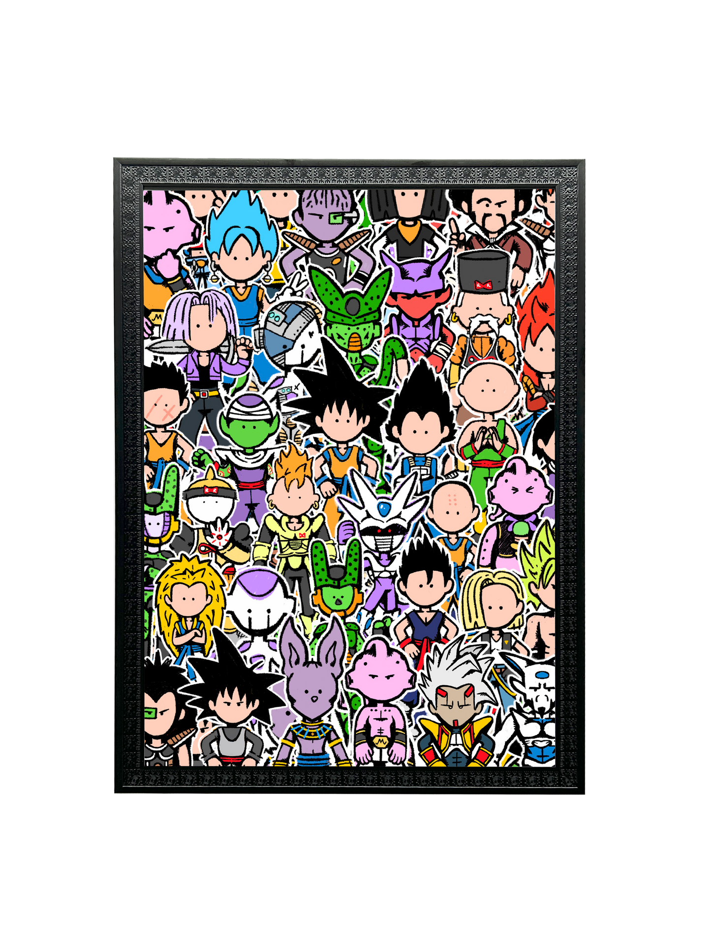 DBZ Collage Poster