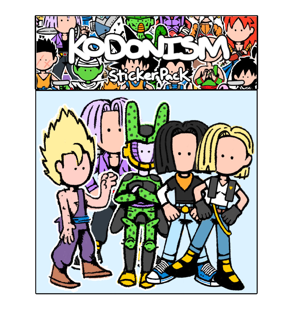 Cell Saga Sticker Pack