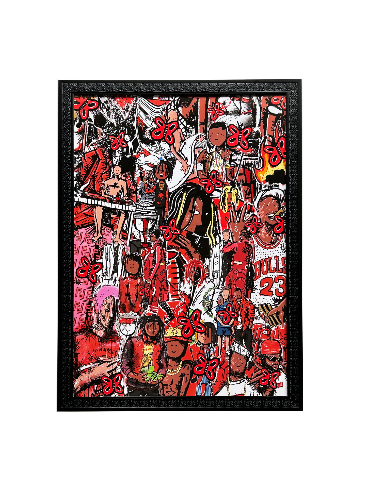 Red Collage Poster