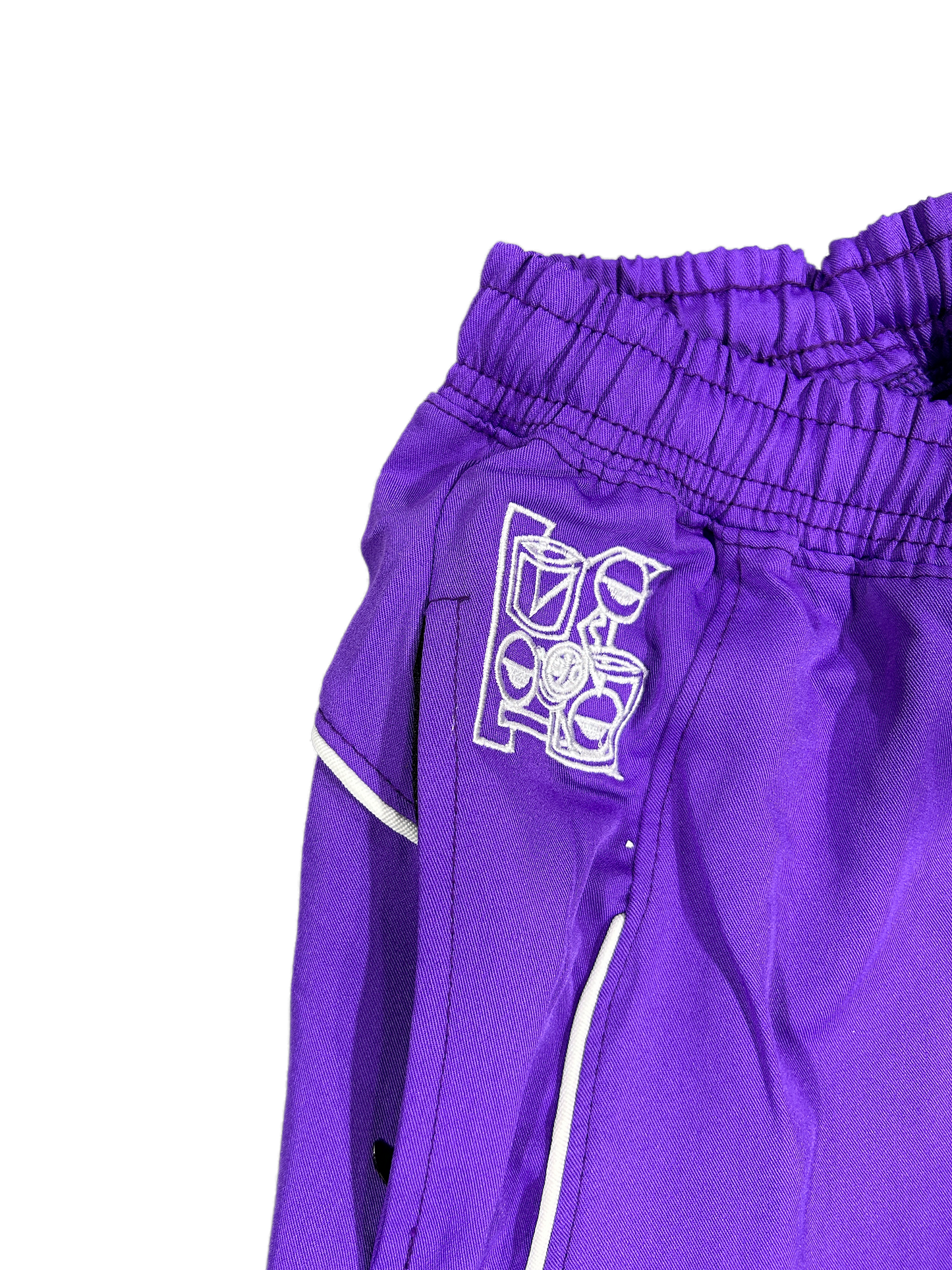 K Track Pants (Purple/Black)