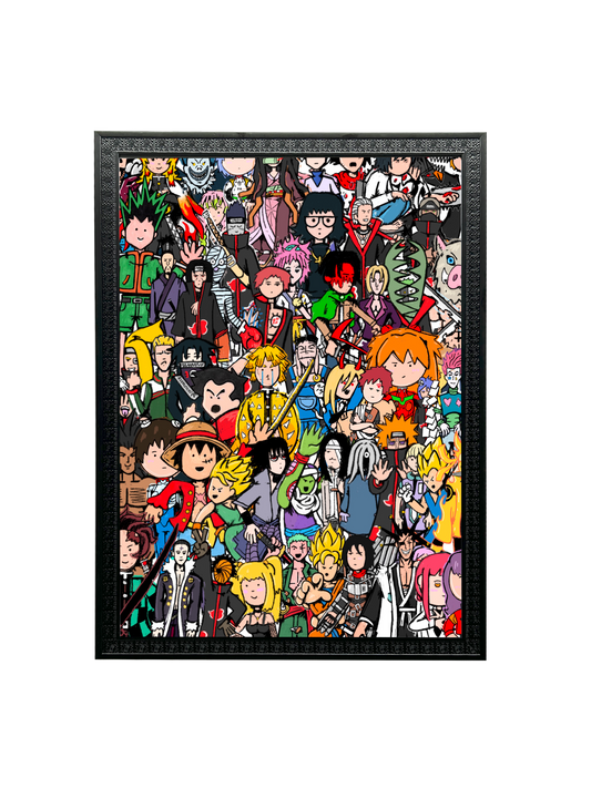 Anime Collage Poster