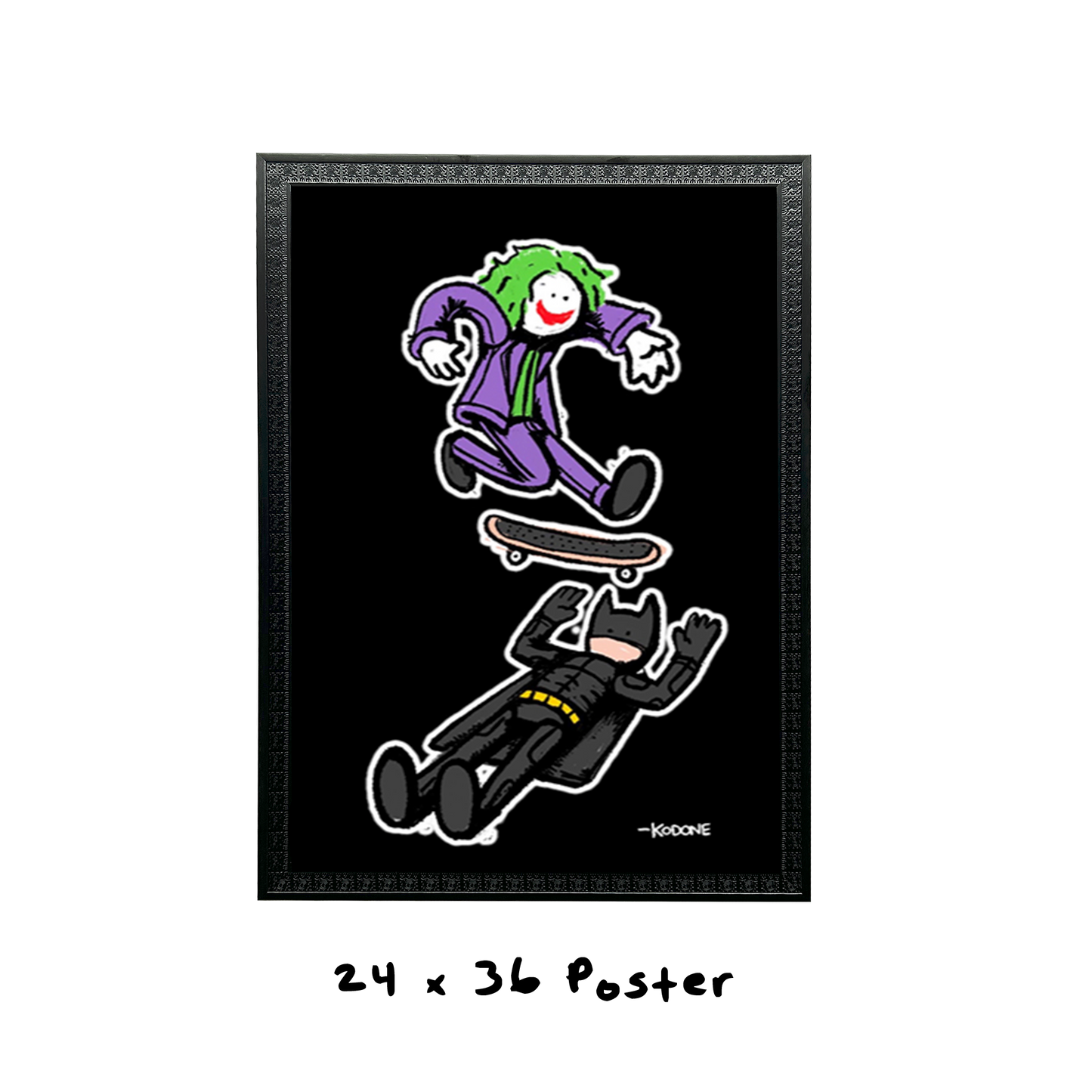 Joker Vs Batman Poster