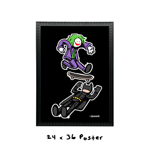 Joker Vs Batman Poster