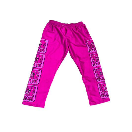 K Camo Track Pants (Pink)