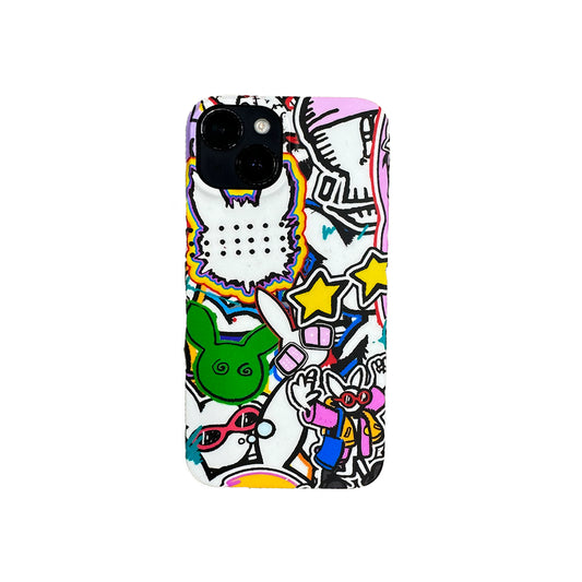 Bunny Collage Iphone Case
