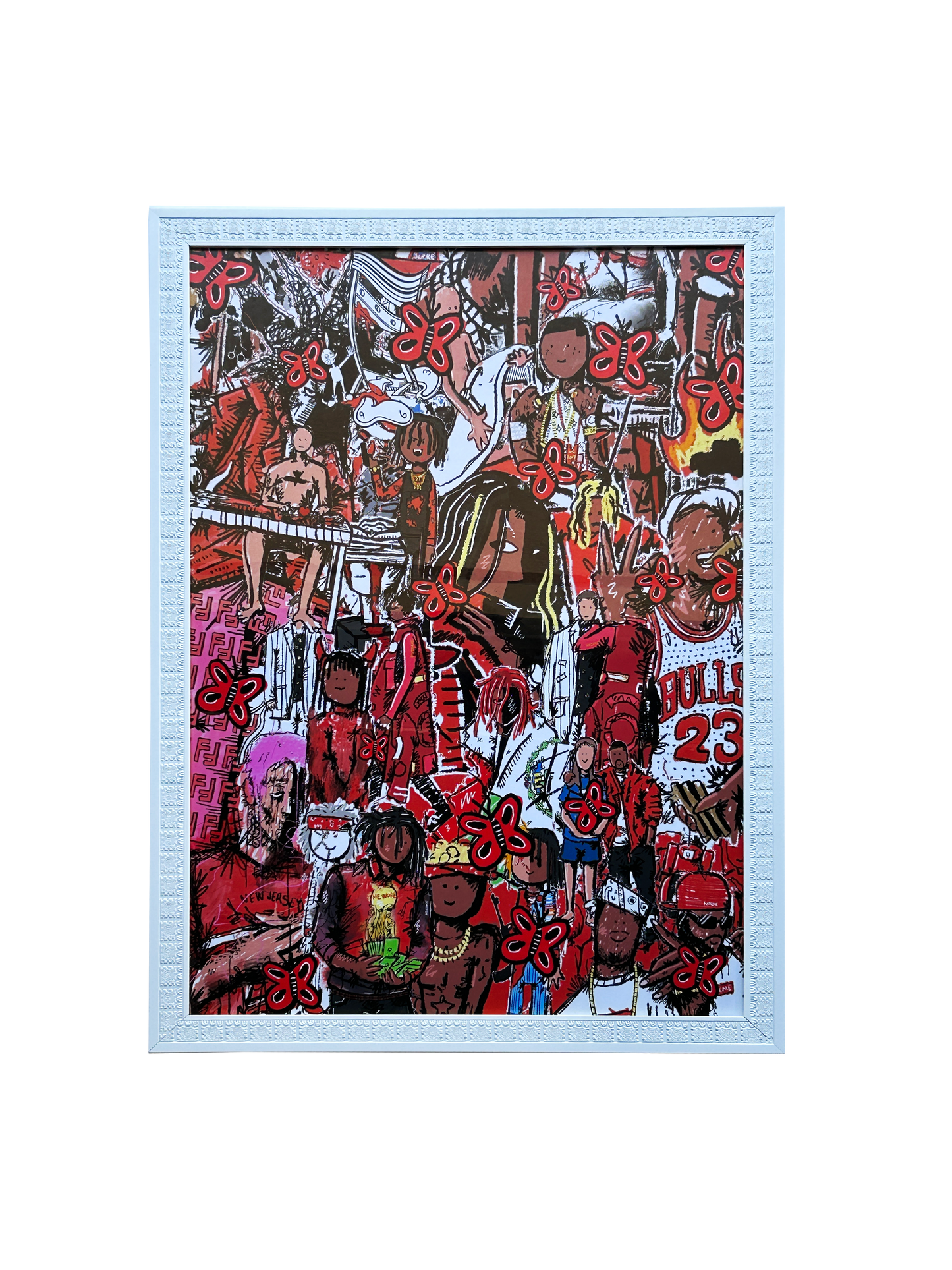 Red Collage Poster